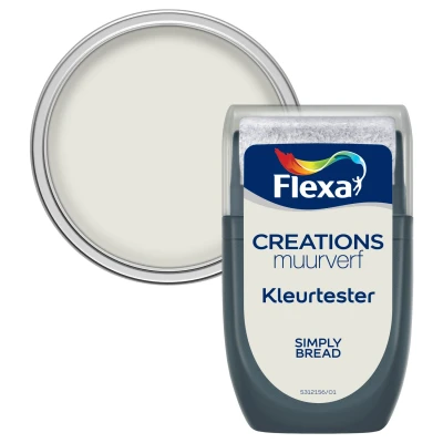 Afbeelding van flexa creations muurverf tester simply bread 30 ml