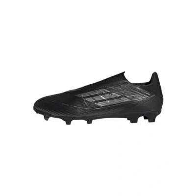 Afbeelding van adidas Performance F50 League Laceless FG/MG Voetbalschoenen met kunststof noppen, Heren, Maat: 40 2/3, Core black/iron metallic/gold metallic