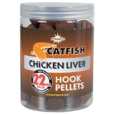 Afbeelding van Dynamite Baits Catfish Chicken Liver Hook Pellet 22mm Meerval Aas Pellets