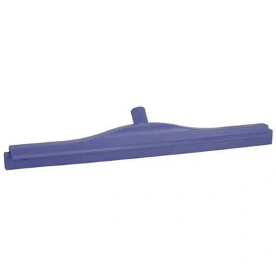 Afbeelding van Vikan Vloertrekker Kop Full Colour Hygiene met vaste nek en TPE Rubber 60cm Paars