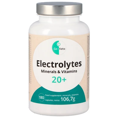 Afbeelding van Go Keto Elektrolyten Mineralen Vitaminen (240 capsules)