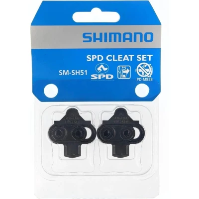 Afbeelding van Shimano Stel spd plaatjes sh51 single