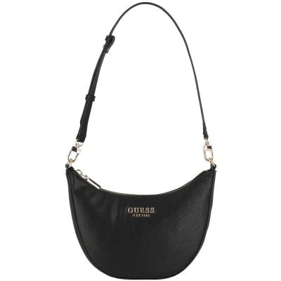 Afbeelding van Guess Fedana MINI TOP ZIP BAG Handtas, Dames, Maat: One Size, Black