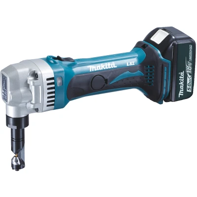 Afbeelding van Makita DJN161RTJ 18V Li ion accu knabbelschaar set (2x5.0Ah) in Mbox