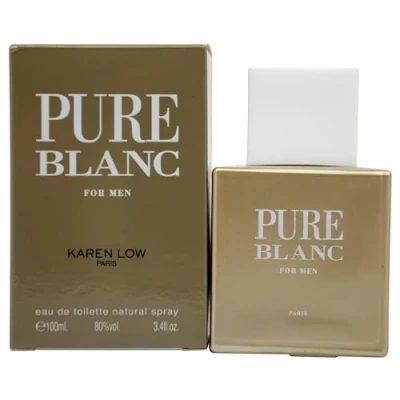 Afbeelding van Pure Blanc by Karen Low Eau De Toilette Spray 3.4 oz / 100 ml (Men)