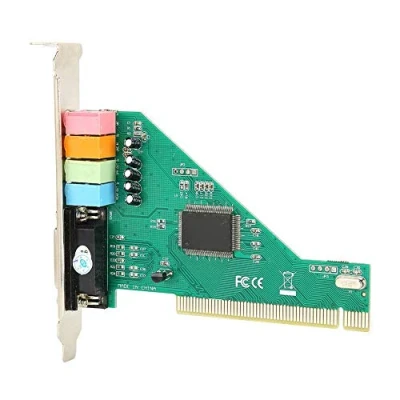 Afbeelding van PCI geluidskaart, kanaal 4.1 interne geluidskaart met optische schijf, 24 bit SPDIF digitale stereogeluidskaart voor Win 98/Win 2000/XP/NT Signaalspanning