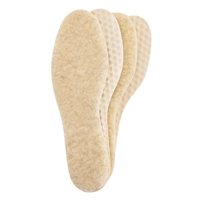Afbeelding van Bama Schuhsohle WÄRMENDE Wollsohle 2ER PACK Steun en inlegzolen, Maat: 36, Beige