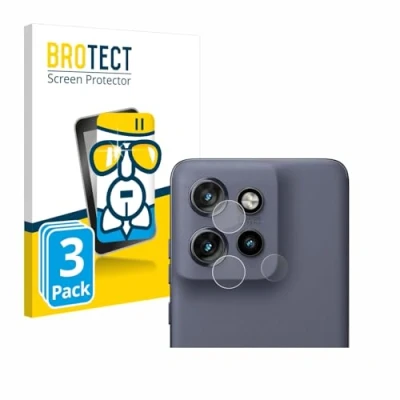 Afbeelding van BROTECT Screenprotector voor Motorola Edge 50 Neo (ALLEEN Camera Lens) Folie Beschermfolie Beschermglas transparant (3 Stuks)