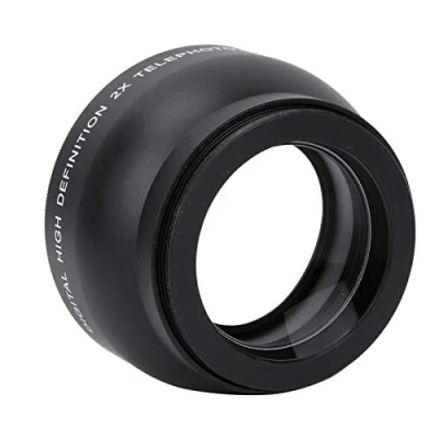 Afbeelding van 2X Lens, Converter 52mm Teleconverter Telelens Mount Camera Lens voor Liefhebber