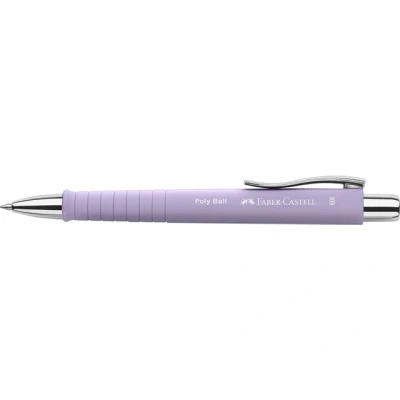 Afbeelding van 5x Balpen Faber Castell Polyball XB sweet lilac