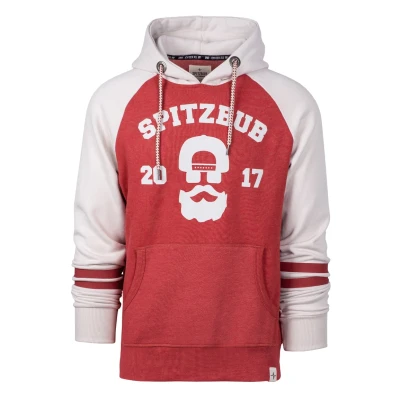 Afbeelding van Spitzbub Wilhelmotto Hoodie, Heren, Maat: 3XL, Rot