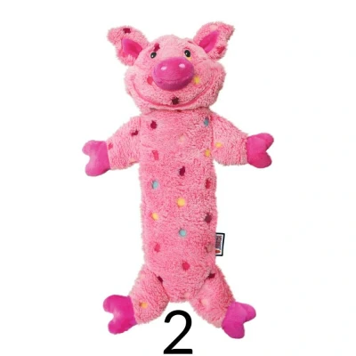 Afbeelding van Kong Low Stuff Speckles Pig Hondenspeelgoed 40 cm Large