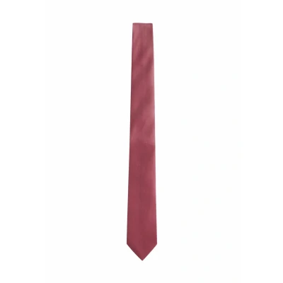 Afbeelding van Next SLIM Textured Stropdas, Heren, Maat: One Size, Dusky pink