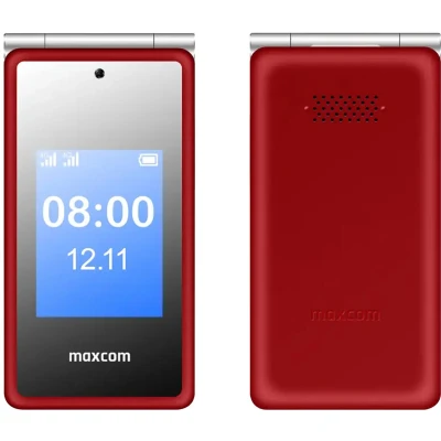 Afbeelding van Maxcom MM835 Rood Klaptelefoon senioren 4G