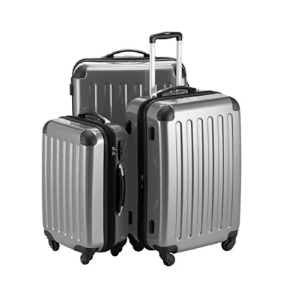 Afbeelding van HAUPTSTADTKOFFER Alex handbagage harde schaal, zilver, Koffer Set, Kofferset