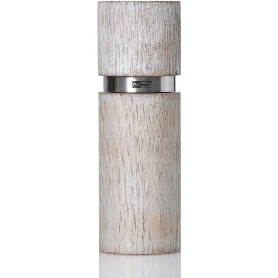 Afbeelding van Peper en zoutmolen AdHoc Texture Antique Wit 15 cm