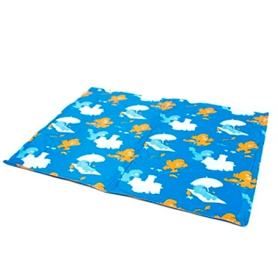 Afbeelding van Smurfs Duvoplus Dierenmat Hond De Smurfen Koelmat Xxl 120x80cm Blauw 1st