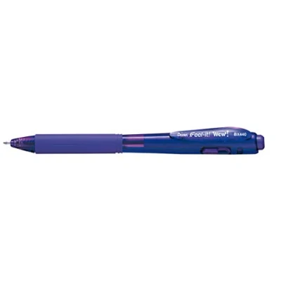Afbeelding van Pentel BX440 Feel it! Wow! Balpen 1,0 mm violet 12 stuks