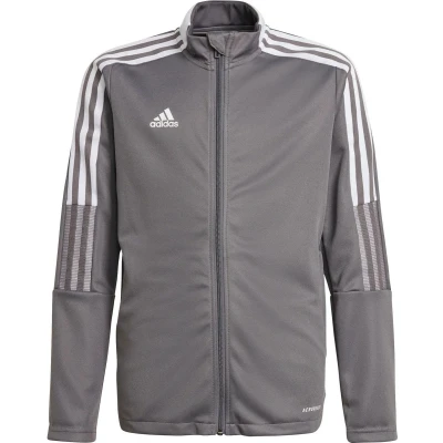 Afbeelding van adidas Performance IRO 21 Track TOP Trainingsvest voor kinderen, Maat: 140, Grau