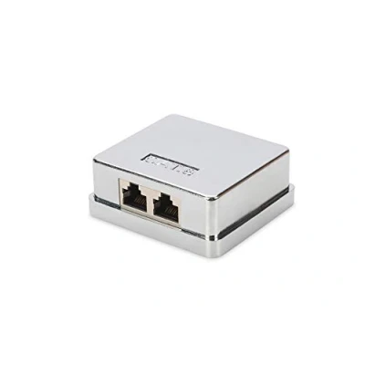 Afbeelding van Digitus CAT 6 consolidatie home 2 Keystone module afgeschermd poorts (Kabelaccessoires), Netwerk accessoires