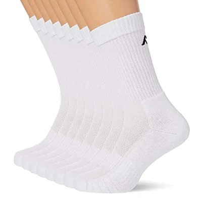 Afbeelding van FM London Unisex 8 PACK Sokken, Maat: 42 45, White