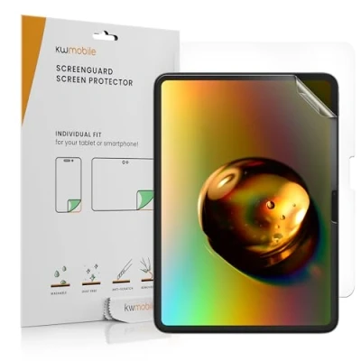 Afbeelding van kwmobile 2x beschermfolie geschikt voor Apple iPad Pro 11&quot; (2024) Transparante screenprotector tablet