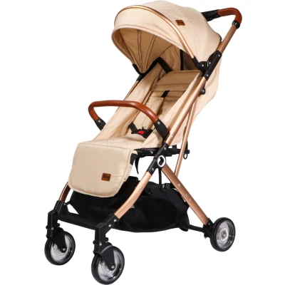 Afbeelding van Ding Vivo Beige/Rose Wandelwagen DI 381703