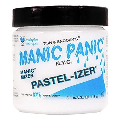 Afbeelding van Manic Panic Pastel Izer/Mixer Creme Vegan, Cruelty Free, Semi Permanent Hair Pasteliser, Achieve a Lighter Colour, 118ml