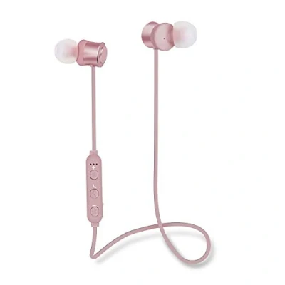 Afbeelding van Groov e Draadloze Bluetooth koptelefoon met afstandsbediening &amp; microfoon Rose Gold GVBT1200RG