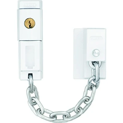 Afbeelding van Abus SK79 deurketting met sleutel wit