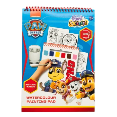 Afbeelding van Paw Patrol Water Verfset Boek