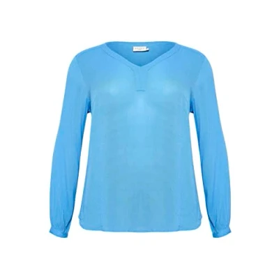 Afbeelding van Kaffe Curve AMI Blouse, Dames, Maat: 44, Regatta