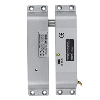 Afbeelding van AMAO Elektrisch neerlaatboutslot, DC 12 V, fail safe, elektronisch deurslot voor toegangscontrolebeveiligingssysteem met vertragingstijd