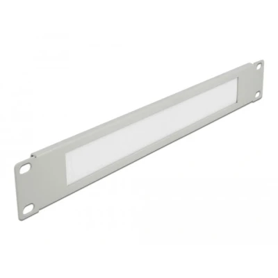 Afbeelding van Delock 19″ Kabelmanagement Borstelstrip 1 U grijs