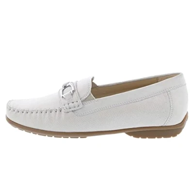 Afbeelding van Sioux Cortizia 2023, mocassin dames, gebroken wit, 42 EU, offwhite., EU