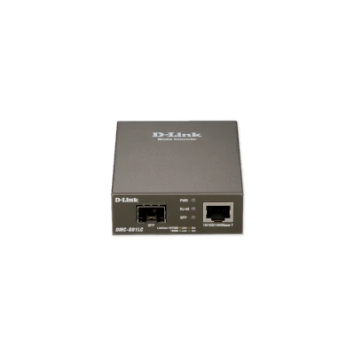 Afbeelding van D Link DMC G01LC/E Gigabit Ethernet SFP converter (1x 10/100/1000Mbit/s RJ 45, 1x 100/1000Mbit/s slot voor optionele LC Duplex transceiver module)