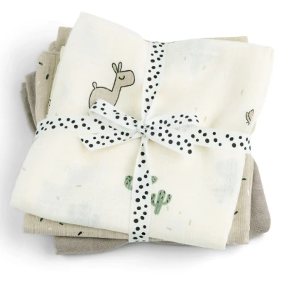 Afbeelding van Done by Deer Spuugdoeken Sand 3 Pack
