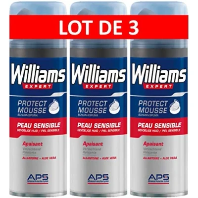 Afbeelding van Williams Scheerschuim Gevoelige Huid 200 ml