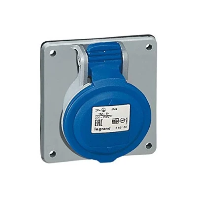 Afbeelding van LEGRAND CEE INBOUW CONTACTDOOS 230V 32A 2P+A IP44 P17 TEMPRA PRO