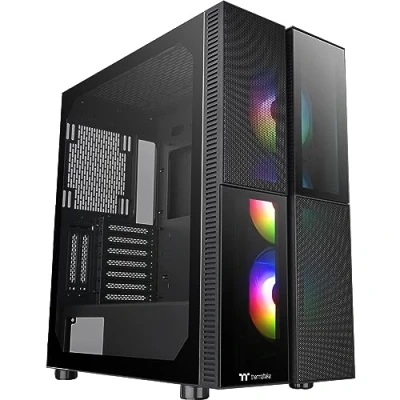 Afbeelding van Thermaltake Versa T26 TG ARGB Midi Tower Zwart