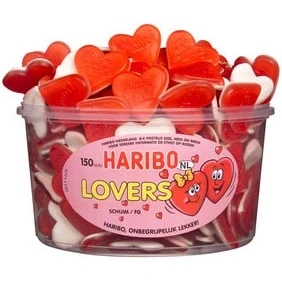 Afbeelding van Haribo Lovers 150 stuks