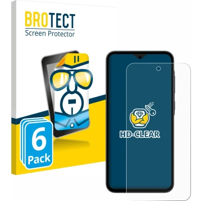 Afbeelding van BROTECT Screenprotector voor Samsung Galaxy A35 5G Folie Beschermfolie transparant (6 Stuks)