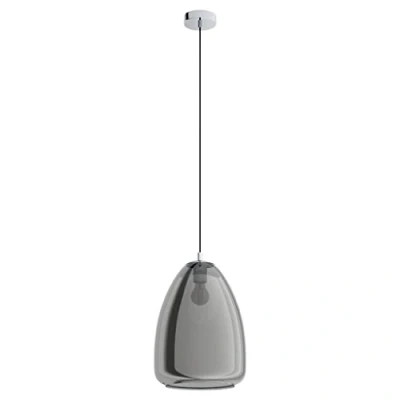 Afbeelding van EGLOÂ AlobraseÂ HanglampÂ Â 1Â lichtsÂ Ã ̃30Â cmÂ E27Â Chroom