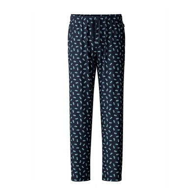 Afbeelding van Calida MIT Seitentaschen Pyjamabroek, Heren, Maat: Large, Pond green