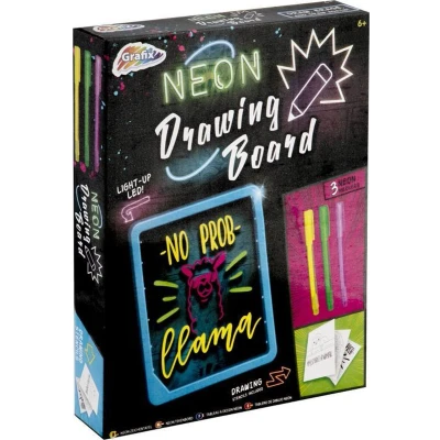 Afbeelding van Grafix Neon Tekenbord met Licht