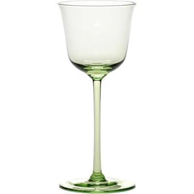 Afbeelding van Serax Grace by Ann Demeulenmeester witte wijnglas 15 cl Groen