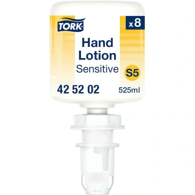 Afbeelding van Tork, Handzeep, Handlotion Sensitive Premium S5 wit 525ml (525 ml)