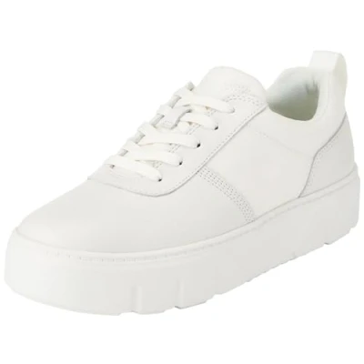 Afbeelding van LAUREL COURT LOW LACE UP SNEAKER WHITE FULL GRAIN