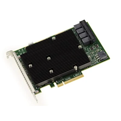 Afbeelding van KALEA INFORMATIQUE LSI OEM 9300 16i PCIe 3.0 SAS + SATA controllerkaart 12GB 16 interne poorten SAS9300 03 25600 01B