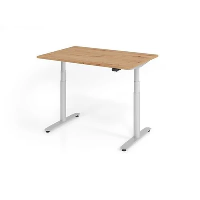 Afbeelding van XDLR 12 S 120x80 Bureau Elektrisch in hoogte verstelbaar Knoestige Eiken Tafelhoogte I